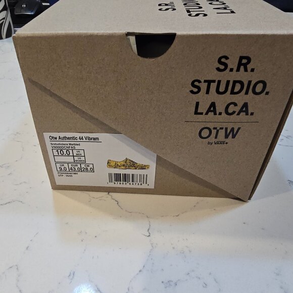 OTW Vans x S.R. Studio LA CA Authentic 44 Vibram Mens 10 Jackson Pollock Art NEW - Picture 11 of 16